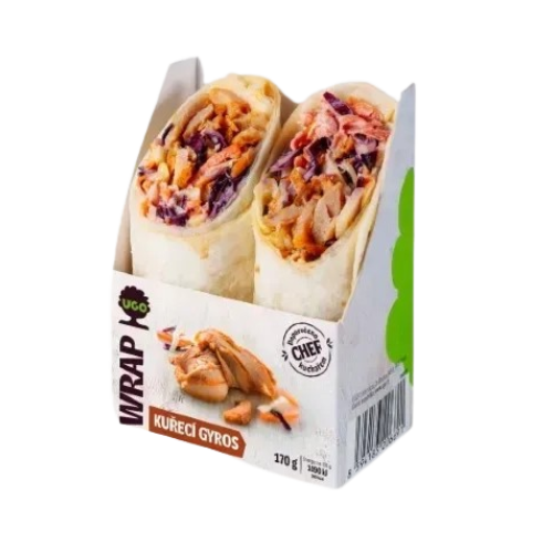 Tortilla s gyros masem